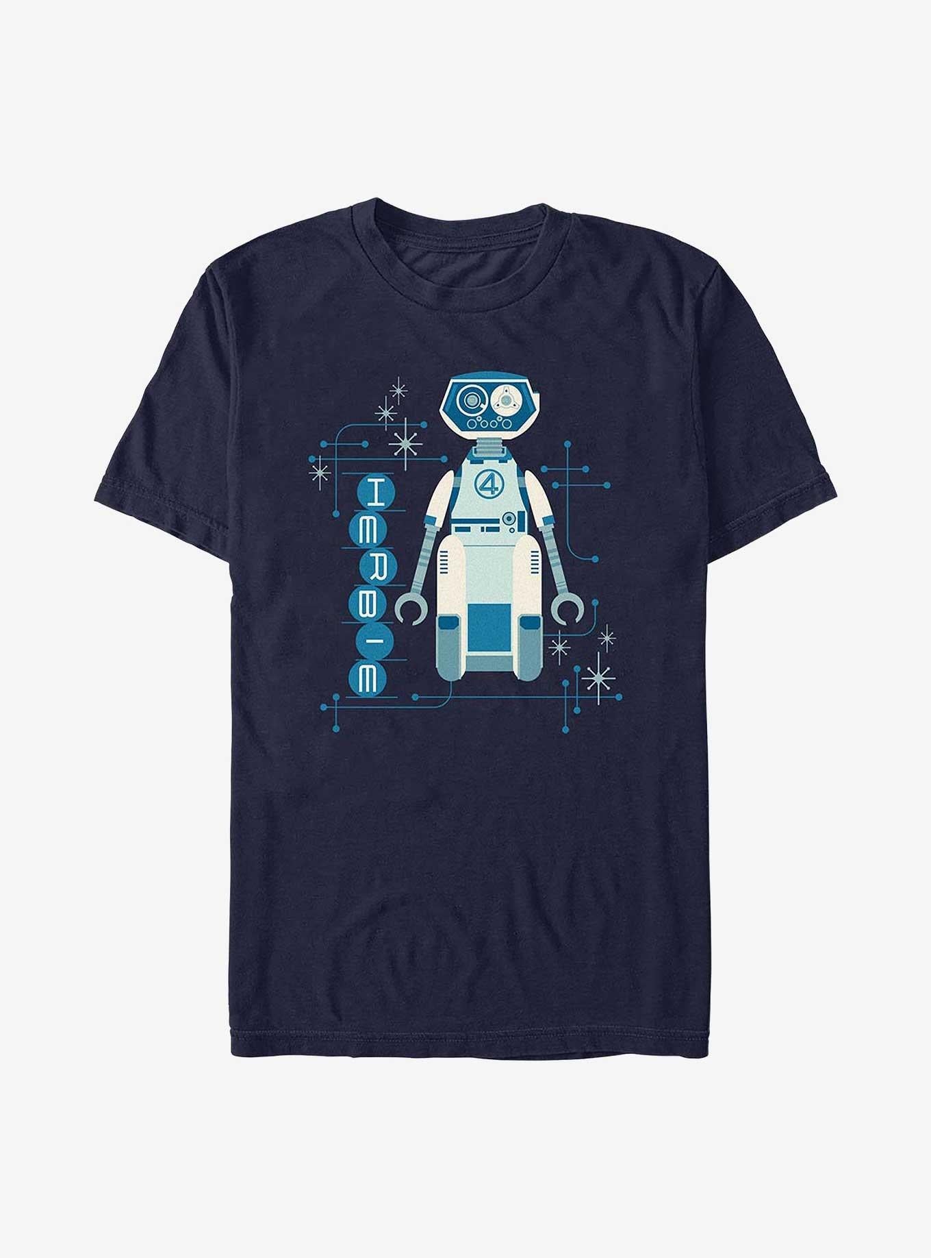 Marvel The Fantastic Four: First Steps Herbie Robot T-Shirt