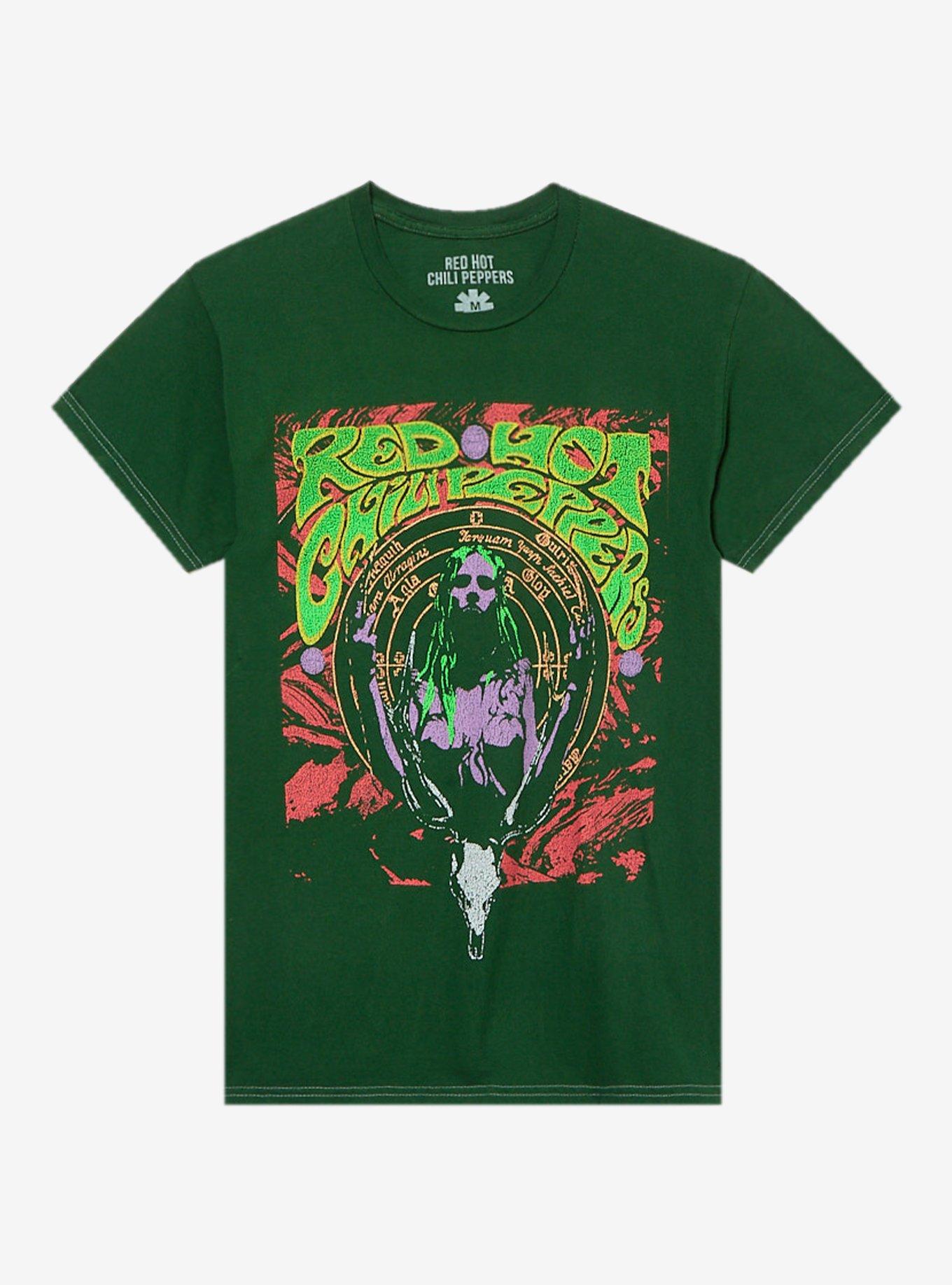 Red Hot Chili Peppers Psychedelic Portrait TShirt Graphic Tee | Graphic Tee | Unisex Shirt | High-Quality Print