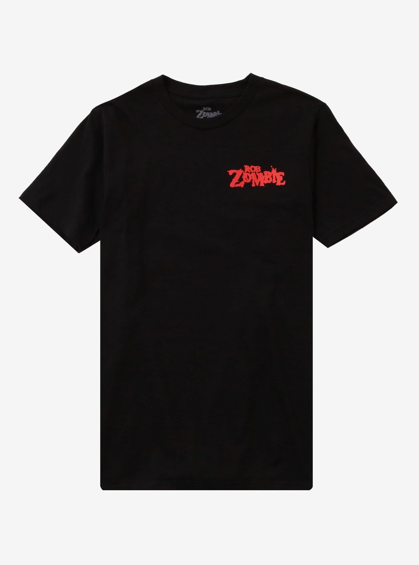 Rob Zombie Dragula Comic Panel Boyfriend Fit Girls T Shirt