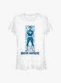 Marvel The Fantastic Four First Steps Mister Fantastic Reed Girls T-Shirt T-Shirt | High-Quality Print | High Demand Item