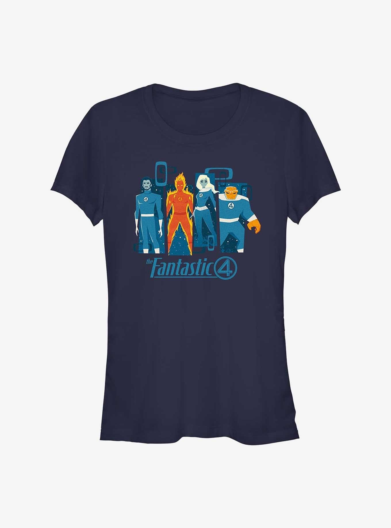 Marvel The Fantastic Four: First Steps Fantastic Panels Girls T-Shirt