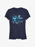 Marvel The Fantastic Four First Steps Mister Fantastic Vintage Girls T-Shirt T-Shirt | Exclusive Edition | High Demand Item