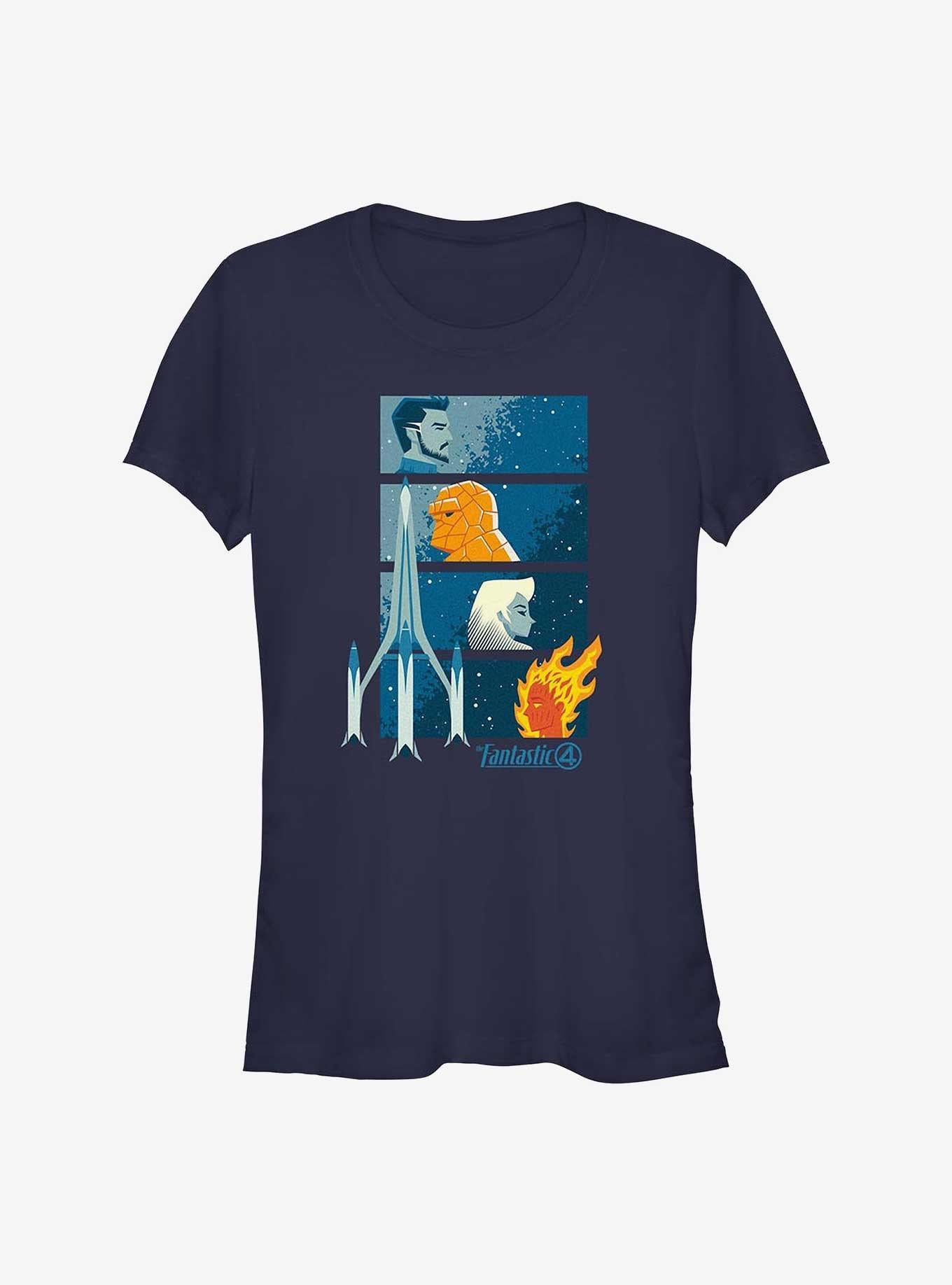 Marvel The Fantastic Four: First Steps Fantastic Four Project Girls T-Shirt
