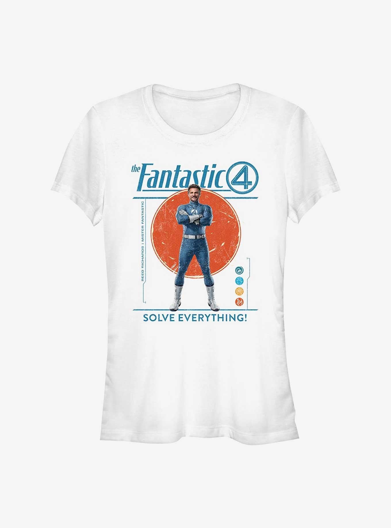 Marvel The Fantastic Four: First Steps Mister Fantastic Pose Girls T-Shirt