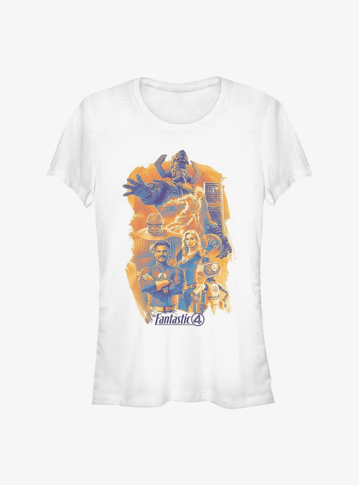 Marvel The Fantastic Four First Steps Fantastic Poster Girls T-Shirt Poster | High-Quality Print | Great Gift Idea
