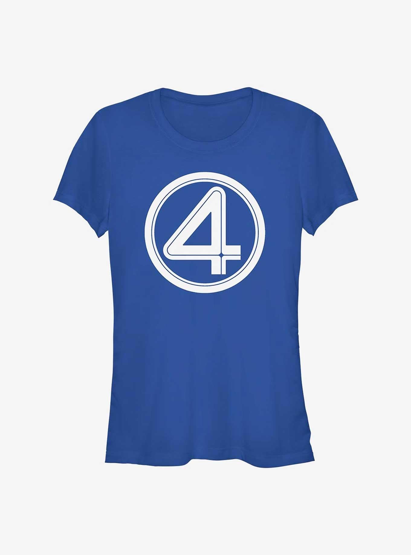 Marvel The Fantastic Four: First Steps Fantastic Four Logo Girls T-Shirt