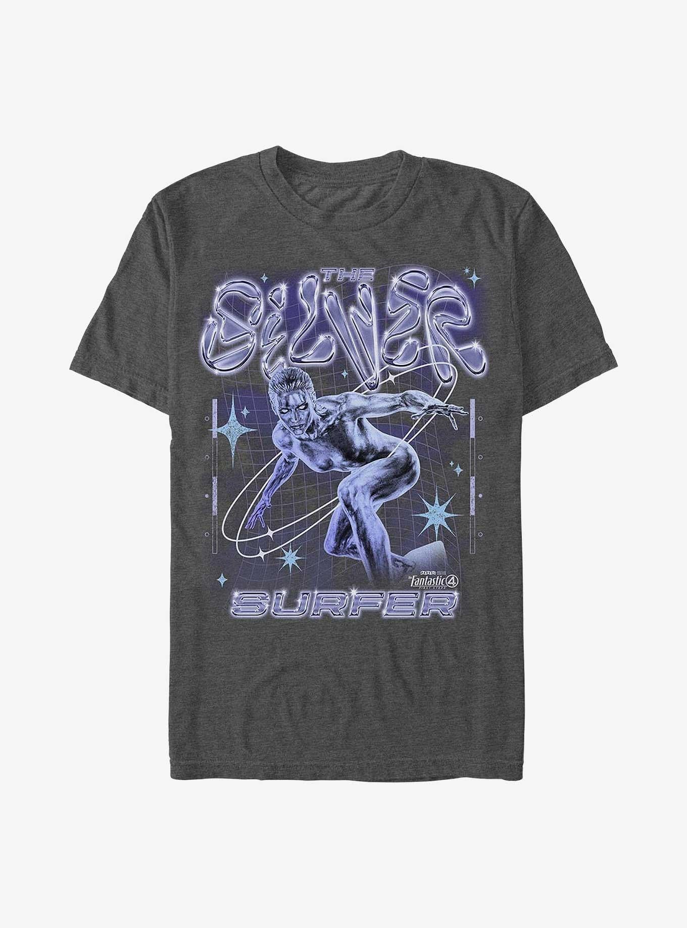 Marvel The Fantastic Four: First Steps Silver Surfer T-Shirt Hot Topic Exclusive