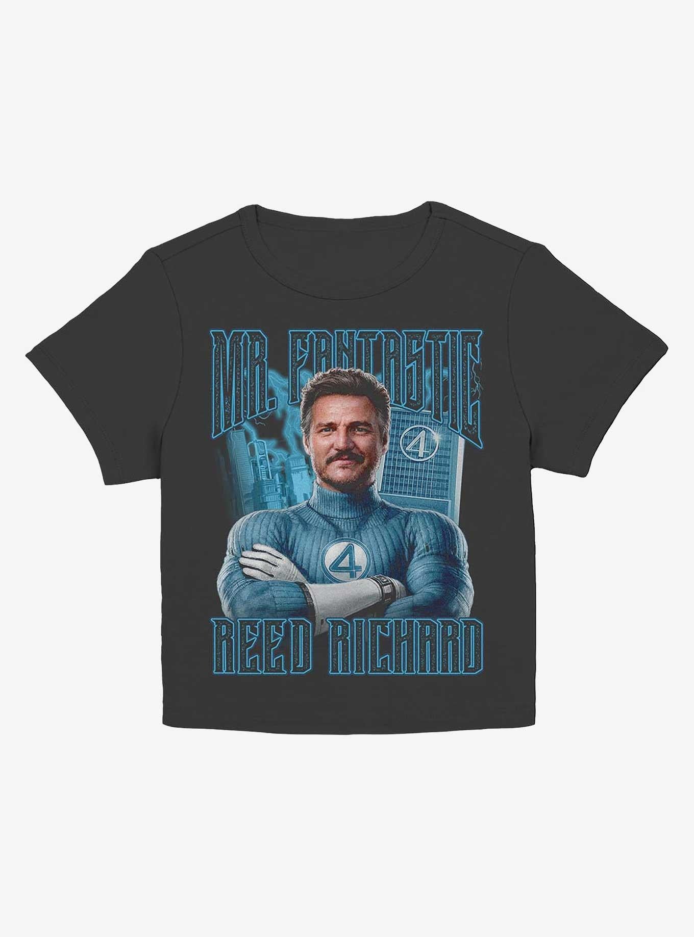 Marvel The Fantastic Four First Steps Reed Fantastic Girls Baby T-Shirt Hot Topic Exclusive T-Shirt | Aesthetic Graphic | Trending Now