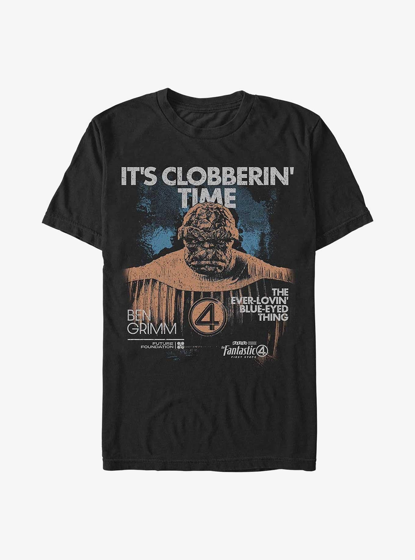 Marvel The Fantastic Four: First Steps Thing Grunge T-Shirt Hot Topic Exclusive