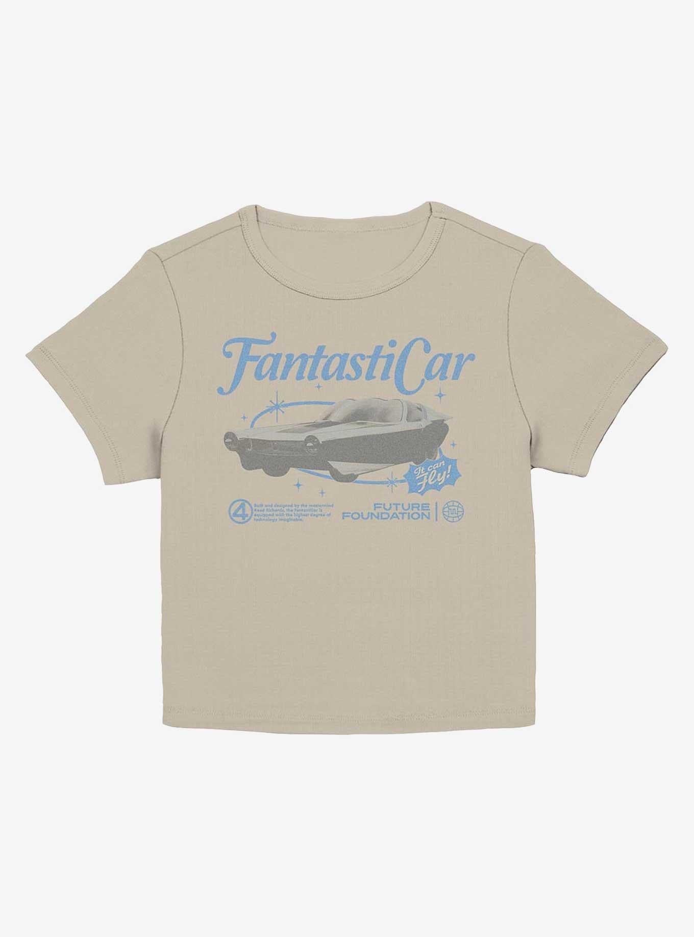 Marvel The Fantastic Four First Steps Fantastic Car Girls Baby T-Shirt Hot Topic Exclusive T-Shirt | Aesthetic Graphic | Perfect For Daily Wear