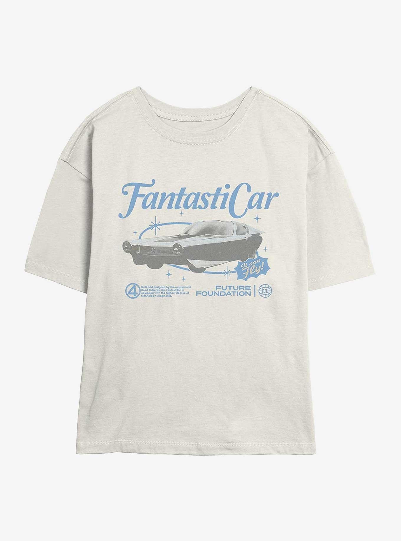 Marvel The Fantastic Four: First Steps Fantastic Car Girls Skimmer T-Shirt Hot Topic Exclusive