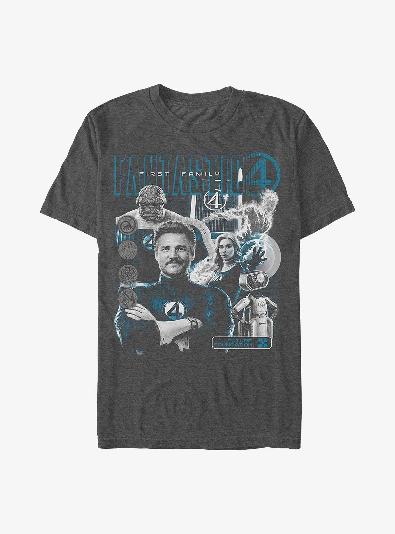 Marvel The Fantastic Four First Steps Club Fantastic T-Shirt Hot Topic Exclusive T-Shirt | Viral Style | Top Pick For Fans
