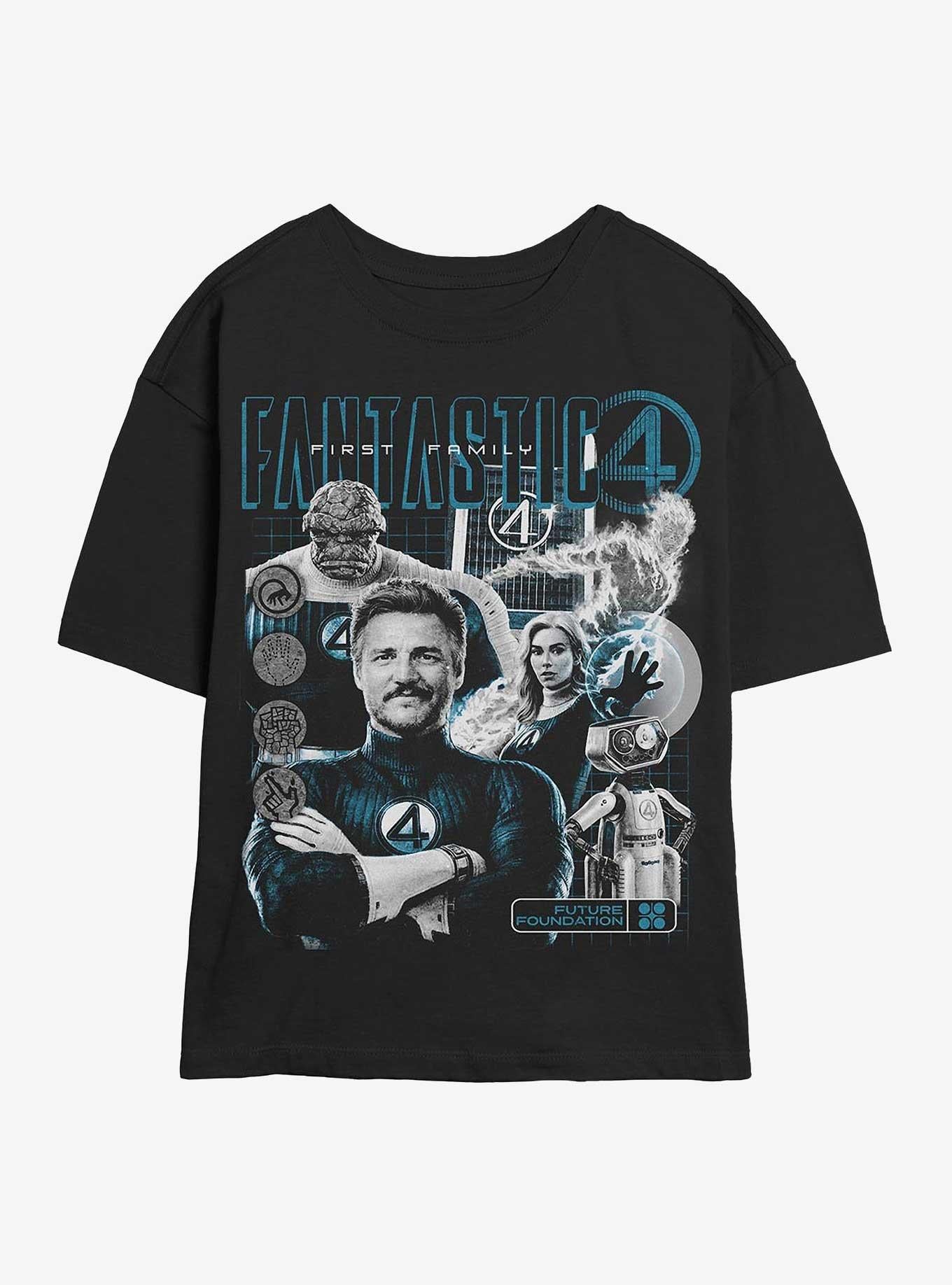 Marvel The Fantastic Four: First Steps Club Fantastic Girls Skimmer T-Shirt Hot Topic Exclusive