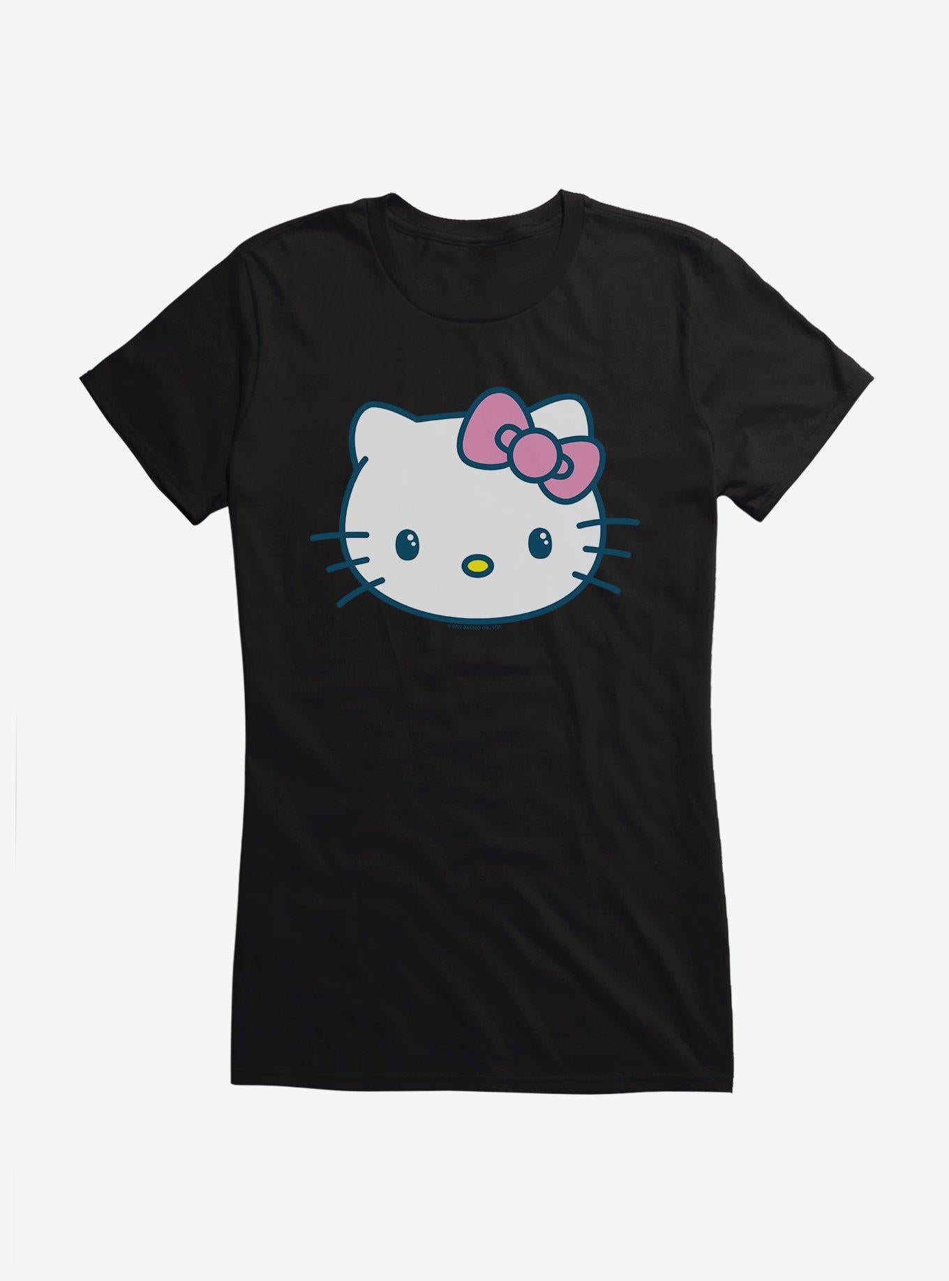 Hello Kitty Kawaii Vacation Eye Sparkle Girls T-Shirt