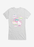 Hello Kitty Kawaii Vacation Dessert Time Girls T-Shirt