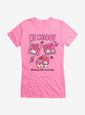 Hello Kitty & Friends My Melody Strawberry Stamps Girls T-Shirt