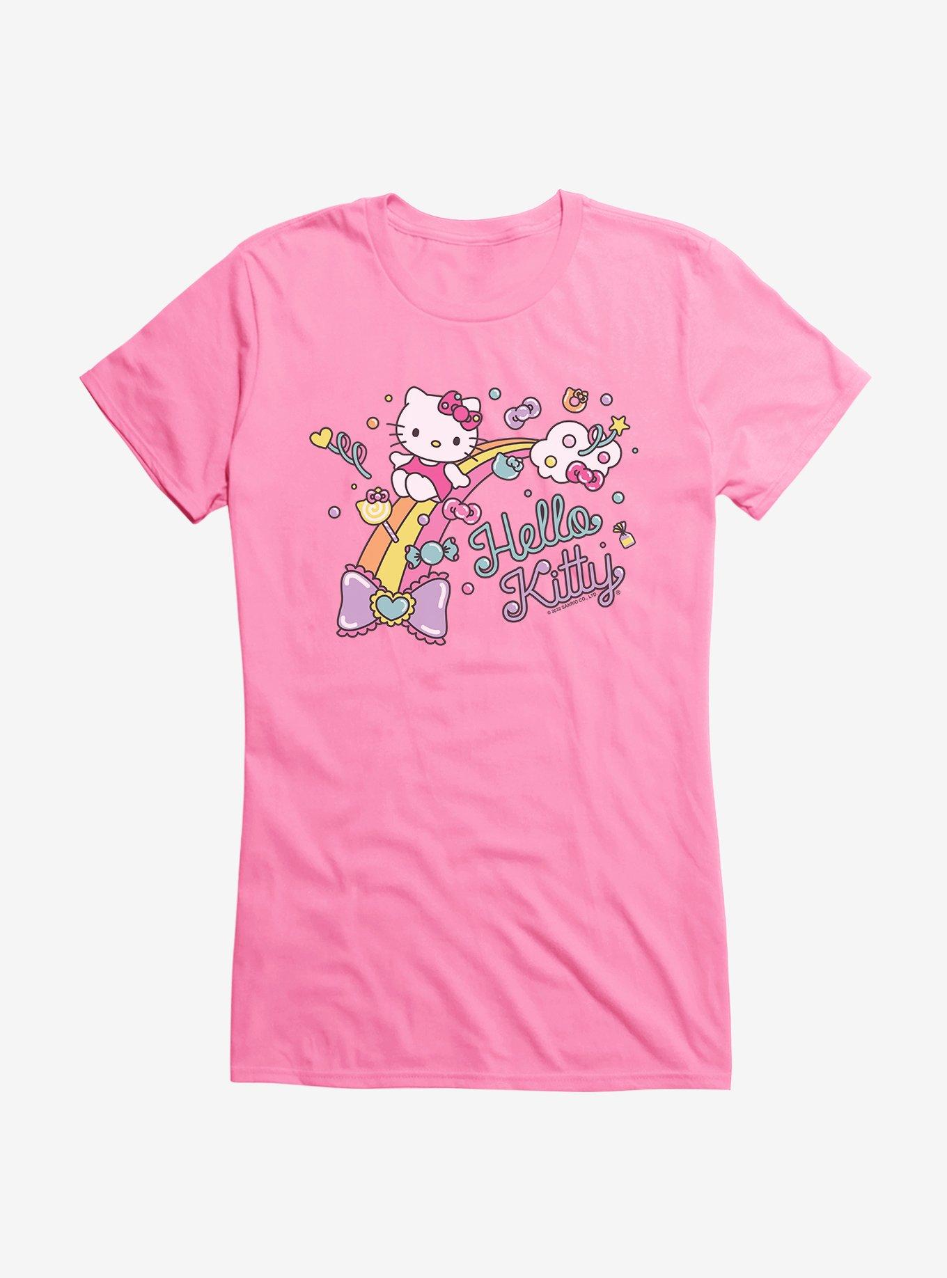 Hello Kitty Sugar Rush Candy Rainbow Girls T-Shirt
