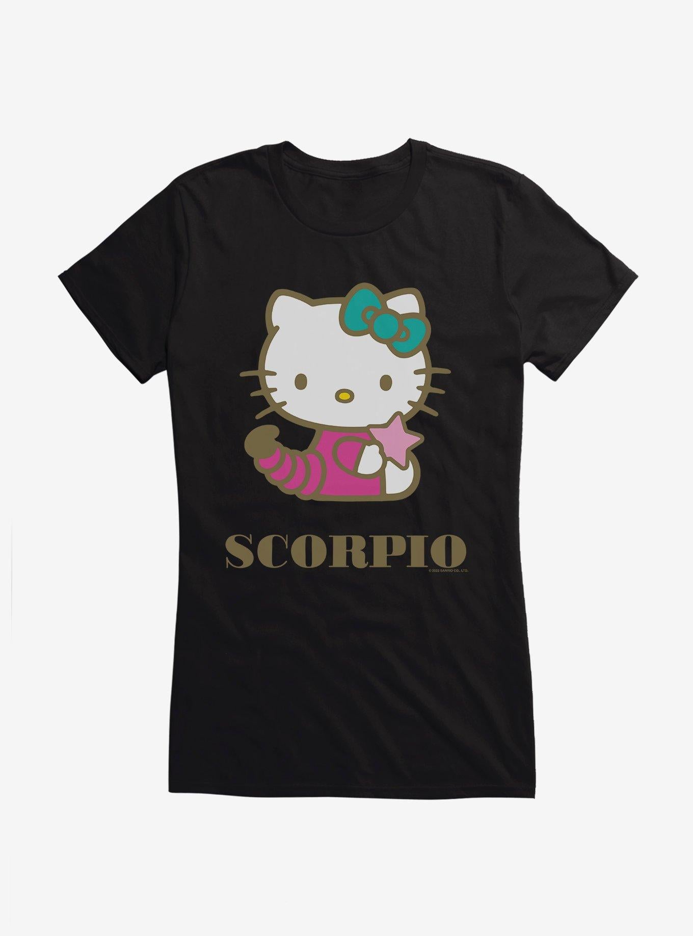Hello Kitty Star Sign Scorpio Girls T-Shirt