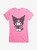 Kuromi Reading Girls T-Shirt
