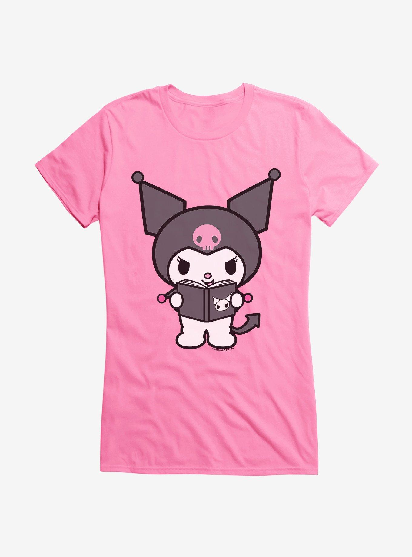 Kuromi Reading Girls T-Shirt