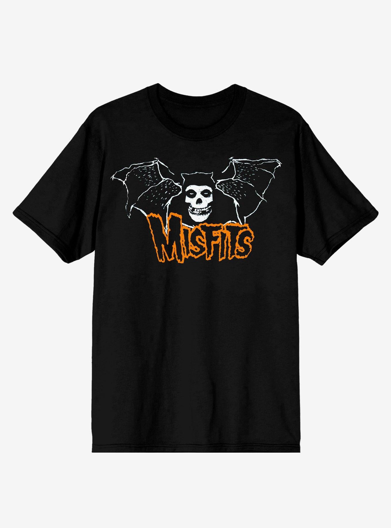 Misfits Fiend Bat Logo T Shirt