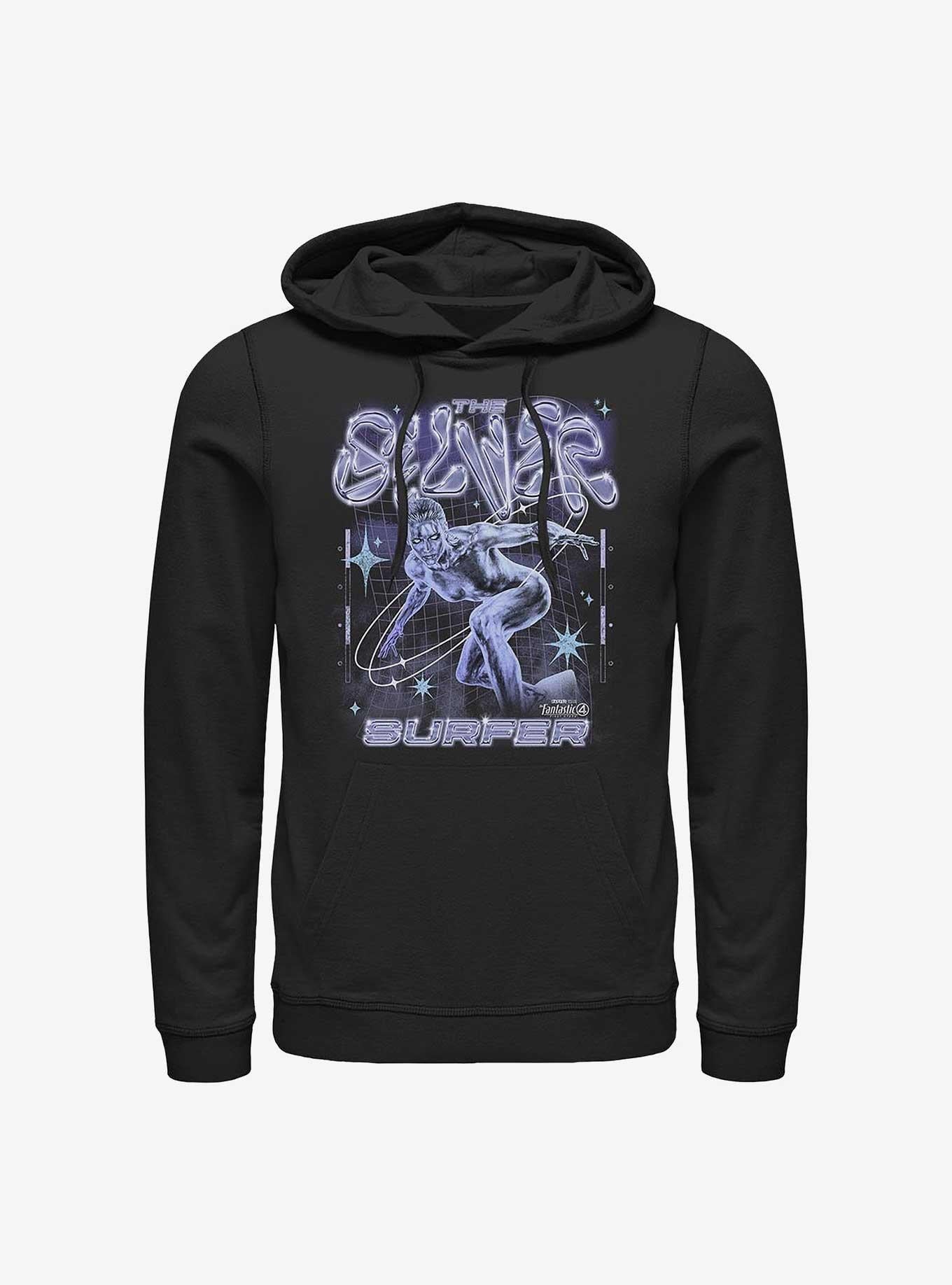 Marvel The Fantastic Four: First Steps Silver Surfer Hoodie Hot Topic Exclusive