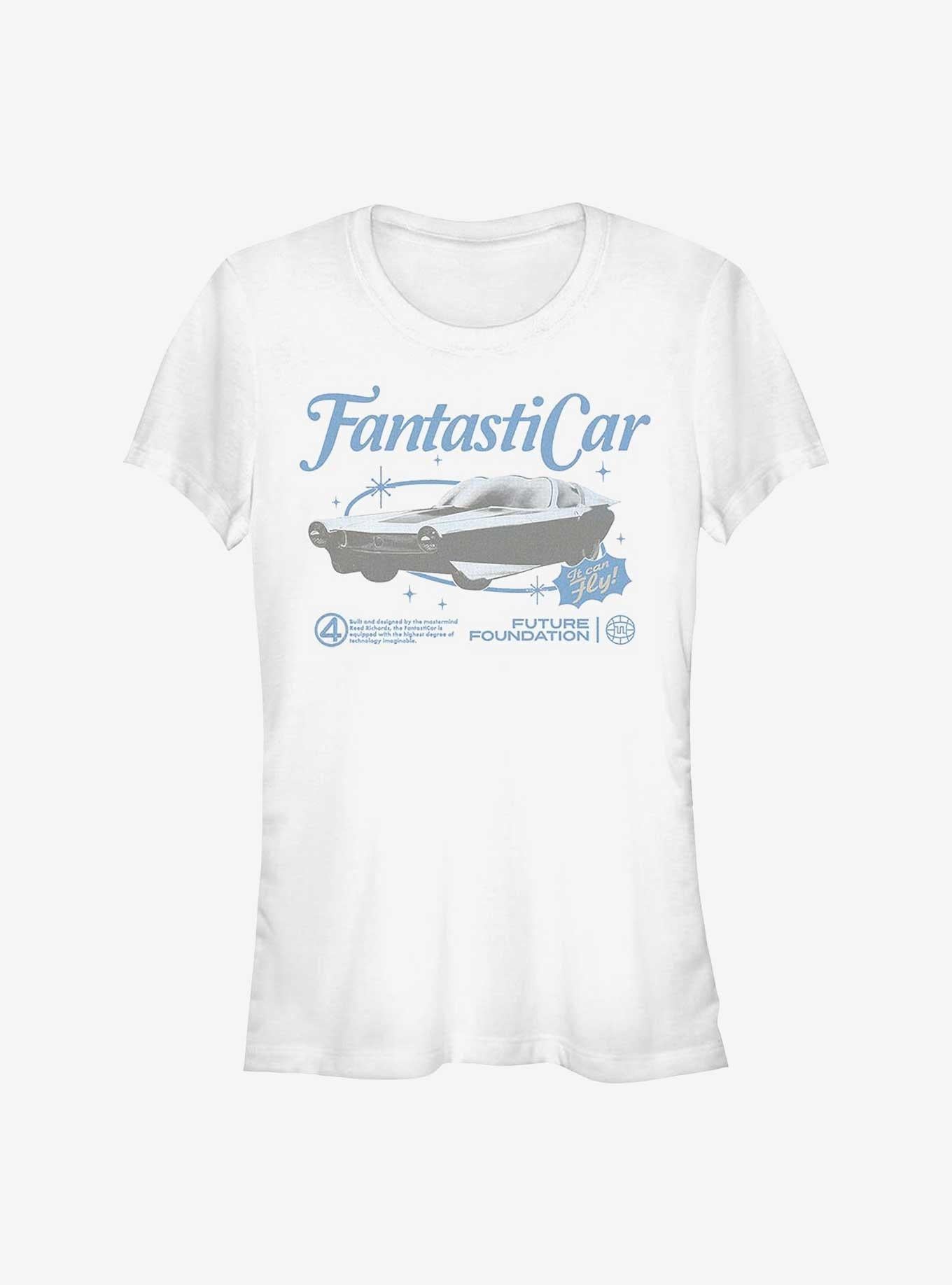 Marvel The Fantastic Four First Steps Fantastic Car Girls T-Shirt Hot Topic Exclusive T-Shirt | Streetwear Vibe | Must-Have Style