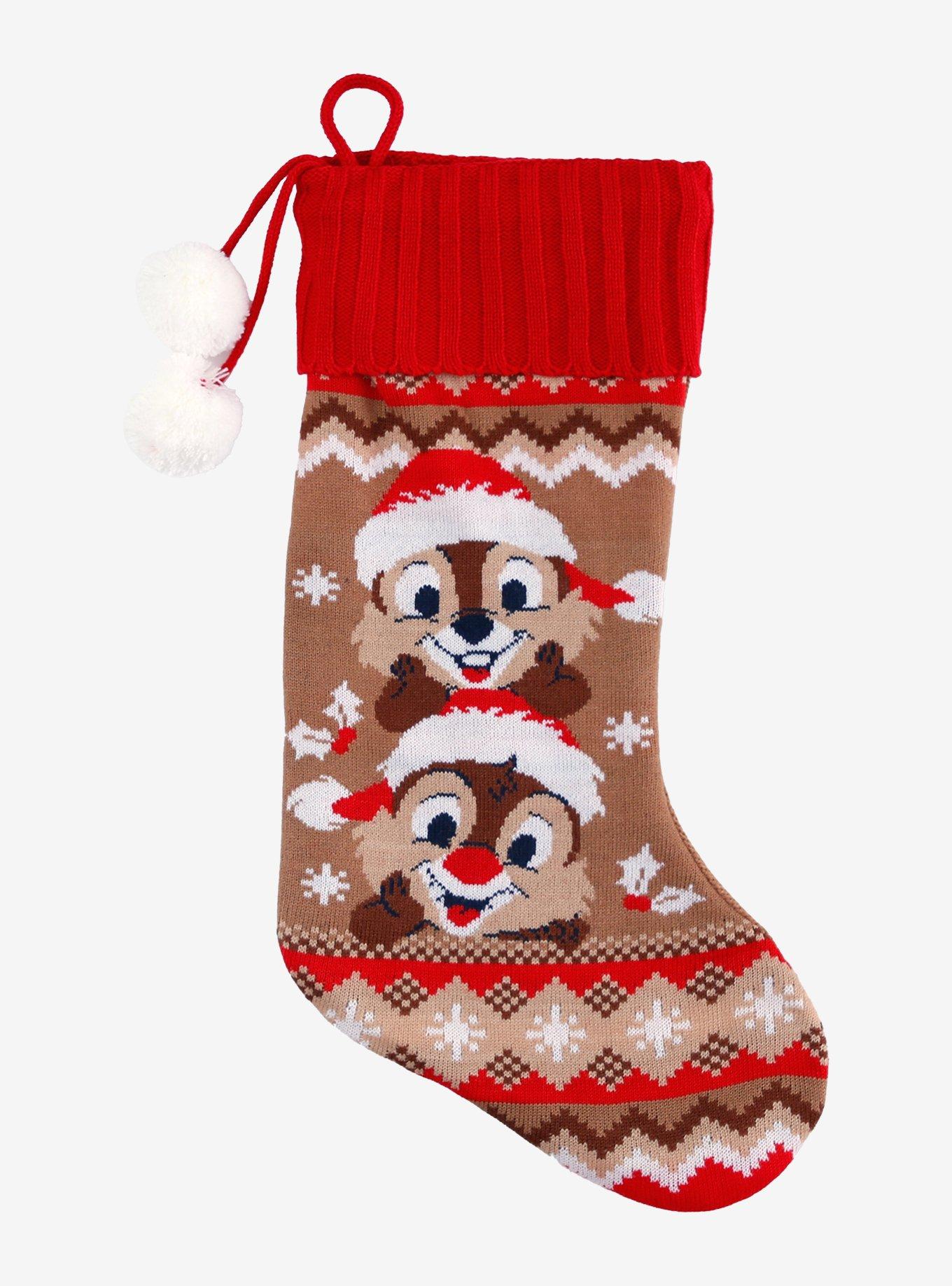Disney Chip 'N' Dale Fair Isle Stocking | Premium Unisex T-Shirt, Trending Graphic Tee
