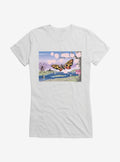 Godzilla Mothra Cherry Blossoms Girls T-Shirt T-Shirt | Viral Style | Trending Now