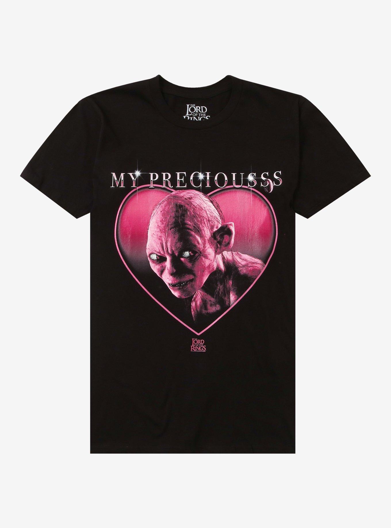 Lord Of Rings Gollum Precious Heart Girls T Shirt