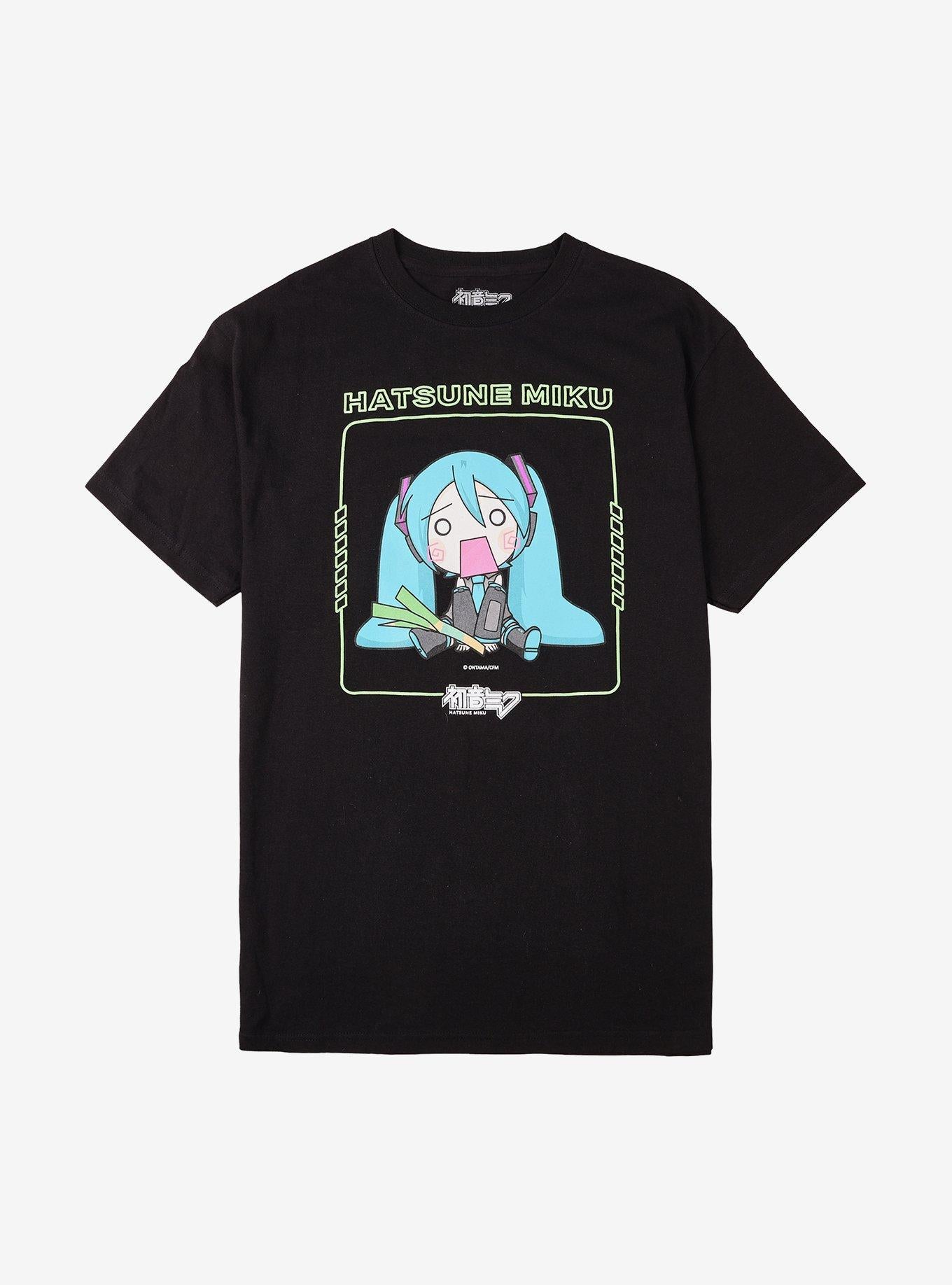 Hatsune Miku Hachune Leek Girls T-Shirt | Premium Unisex T-Shirt, Trending Graphic Tee
