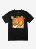 Gudetama Panel Collage Dark Wash TShirt Graphic Tee | Graphic Tee | Unisex Shirt | Perfect Gift For Fans