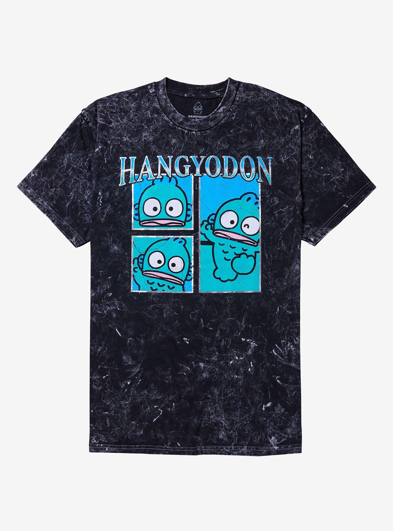 Hangyodon Silver Foil Dark Wash T-Shirt T-Shirt | Premium Graphic | Perfect For Daily Wear