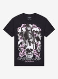 Disney Pirates Of The Caribbean Jack Sparrow Skulls Roses TShirt Graphic Tee | Graphic Tee | Unisex Shirt | Soft Comfortable Wear