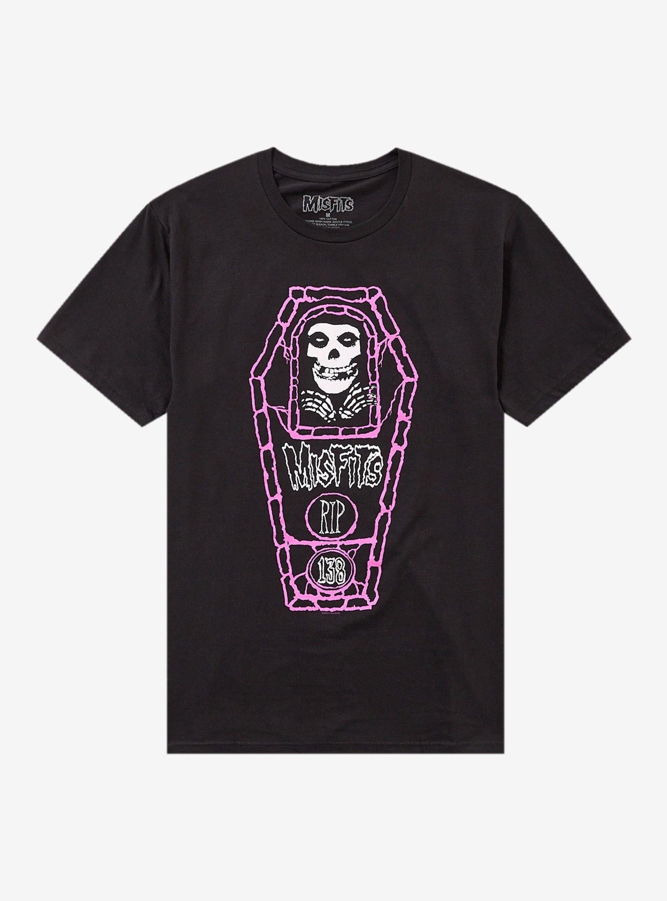 Misfits Crimson Ghost Coffin T Shirt