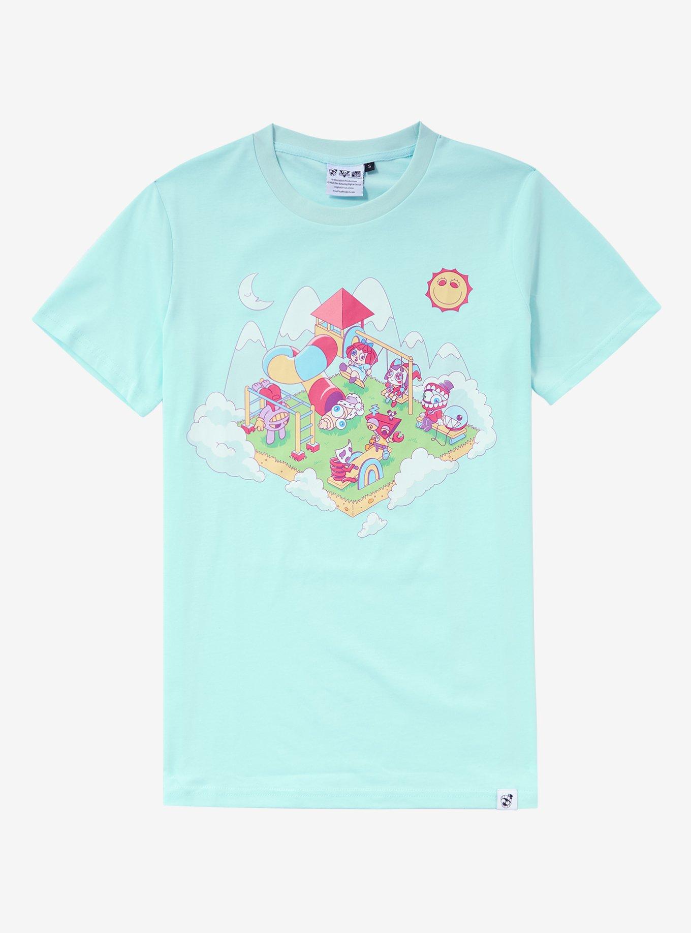 The Amazing Digital Circus Playground TShirt Graphic Tee | Graphic Tee | Unisex Shirt | Best-Selling Design