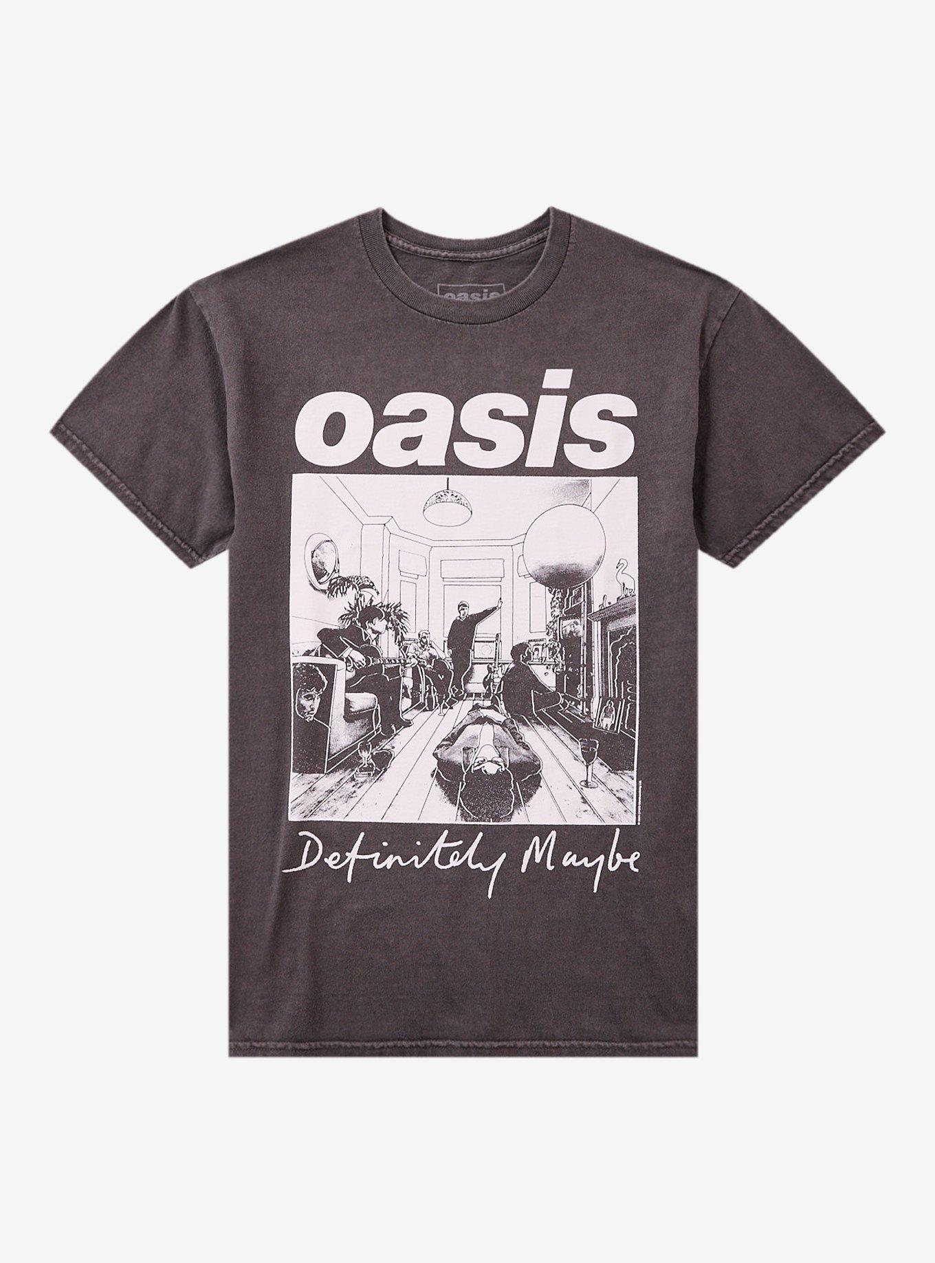 Oasis Definitely Maybe Pigment Dyed T Shirt