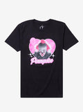 IT Pennywise Heart Glitter Portrait TShirt Graphic Tee | Graphic Tee | Unisex Shirt | Top Trending Fashion