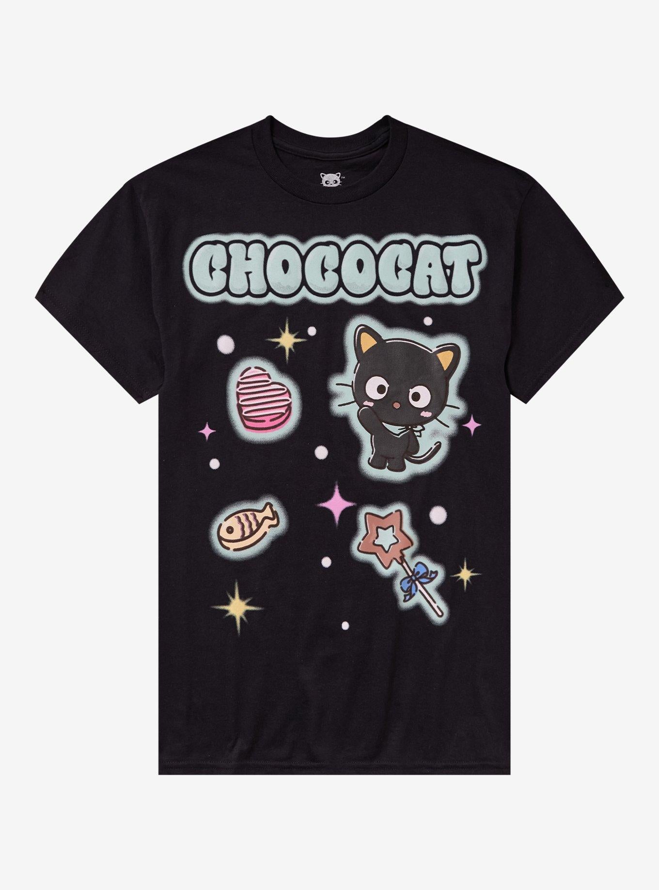Chococat Airbrush TShirt Graphic Tee | Graphic Tee | Unisex Shirt | High-Quality Print