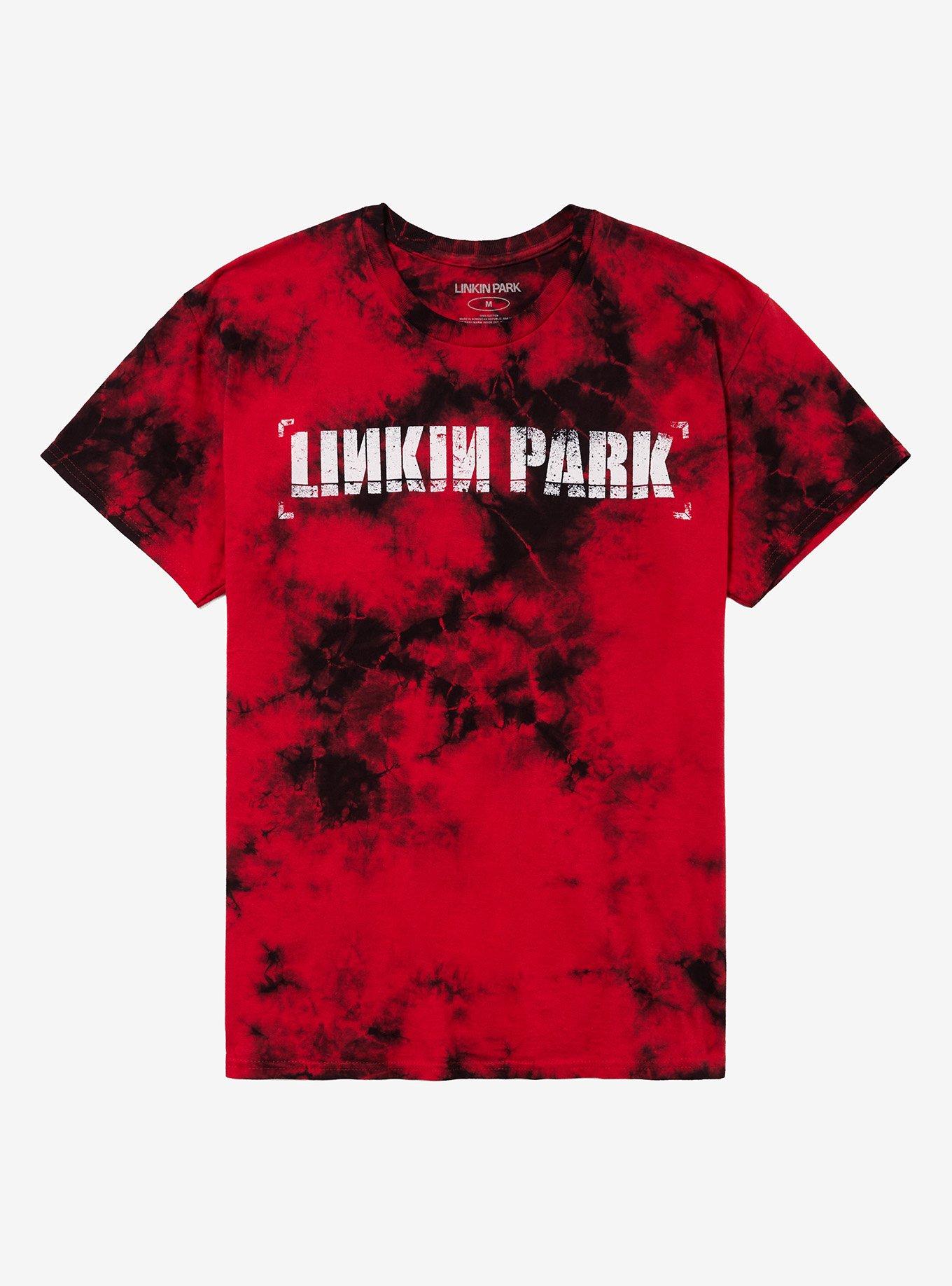 Linkin Park Red Black Cloud Wash TShirt Graphic Tee | Graphic Tee | Unisex Shirt | Soft Comfortable Wear