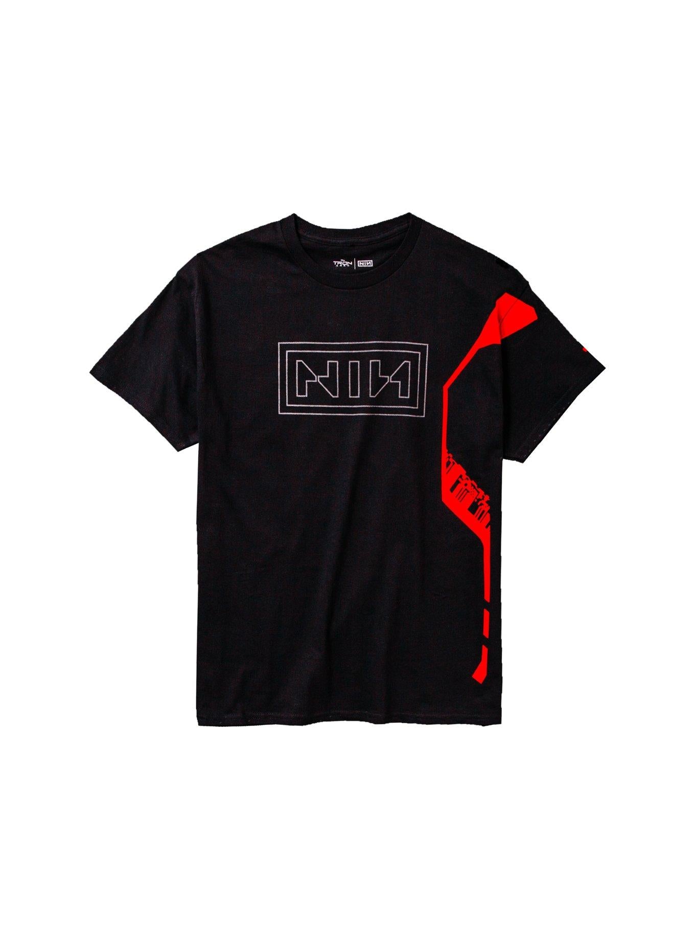 Nine Inch Nails X Tron Ares Double Sided T Shirt Hot Topic