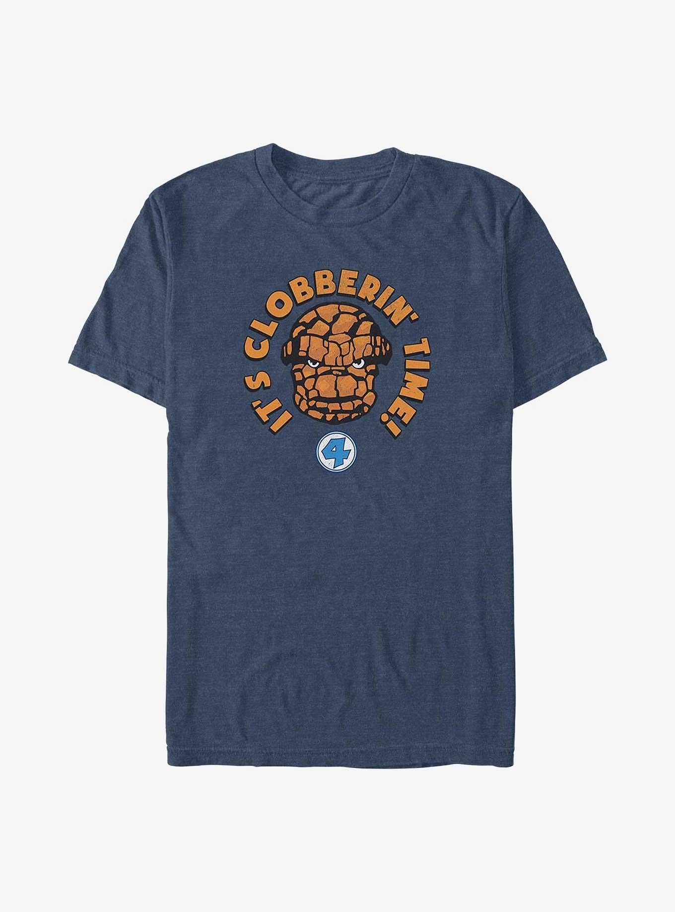 Marvel Fantastic Four Thing Smash Big Tall T-Shirt T-Shirt | Premium Graphic | Perfect For Daily Wear