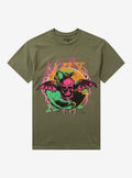 Avenged Sevenfold Deathbat Lightning Two-Sided T-Shirt T-Shirt | Premium Graphic | High Demand Item