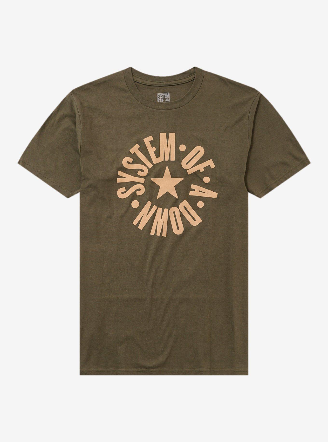 System Of A Down Star Logo T Shirt