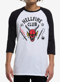 Stranger Things Hellfire Club Raglan T Shirt