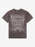 BlackCraft Goat Skull Mineral Wash T-Shirt T-Shirt | Best-Selling Design | Top Pick For Fans