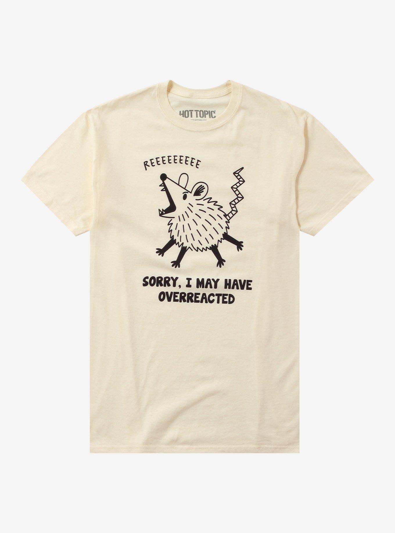 Overreacted Possum Yelling T-Shirt T-Shirt | Exclusive Art Design | High Demand Item