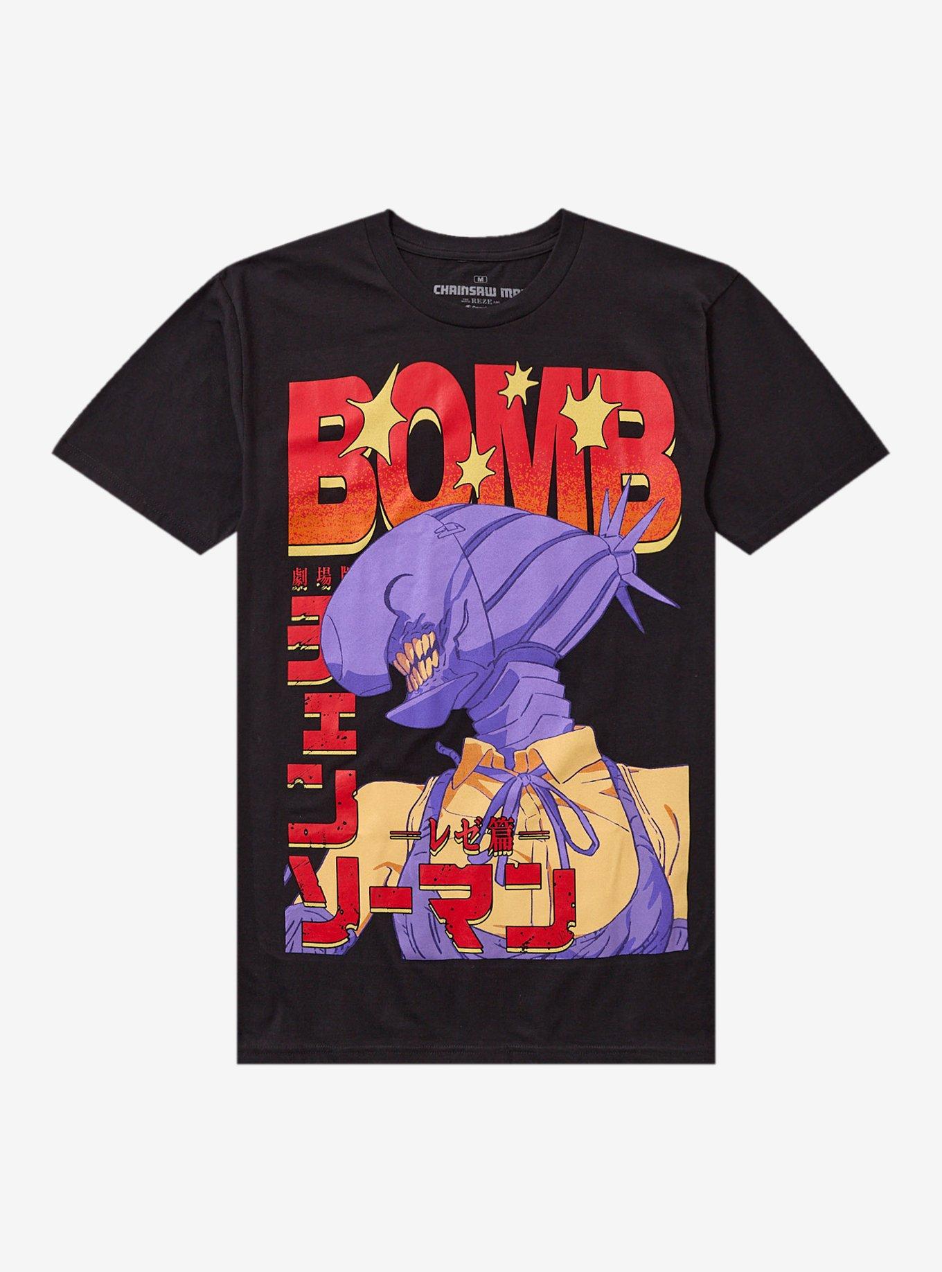 Chainsaw Man The Movie Reze Arc Bomb Devil Jumbo Print TShirt Graphic Tee | Graphic Tee | Unisex Shirt | Best-Selling Design
