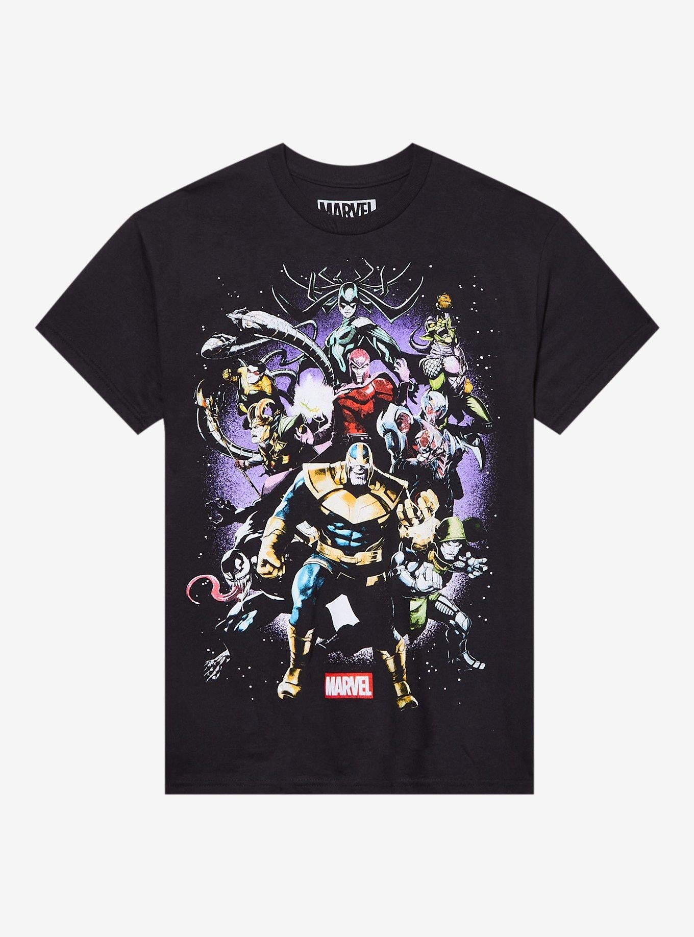 Marvel Villains Group T-Shirt