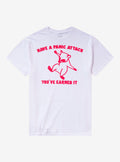 Panic Attack Raccoon T-Shirt By Got Funny?